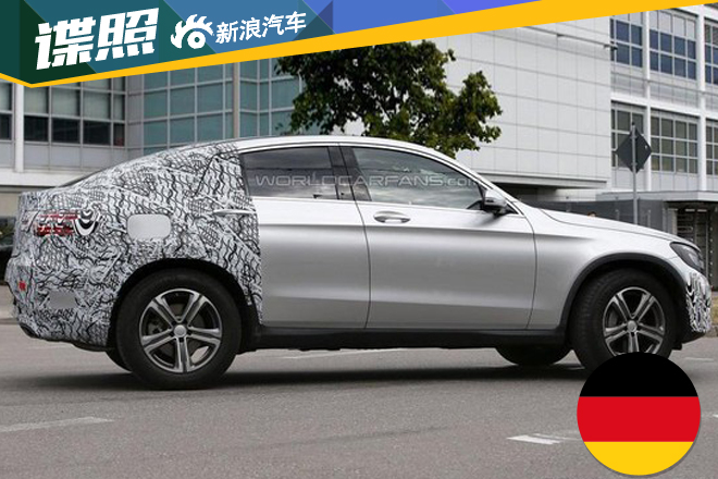 曝奔驰GLC Coupe 谍照 或亮相日内瓦