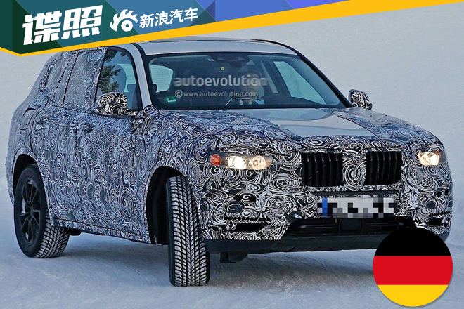CLAR平台打造 曝新一代宝马X3路试谍照