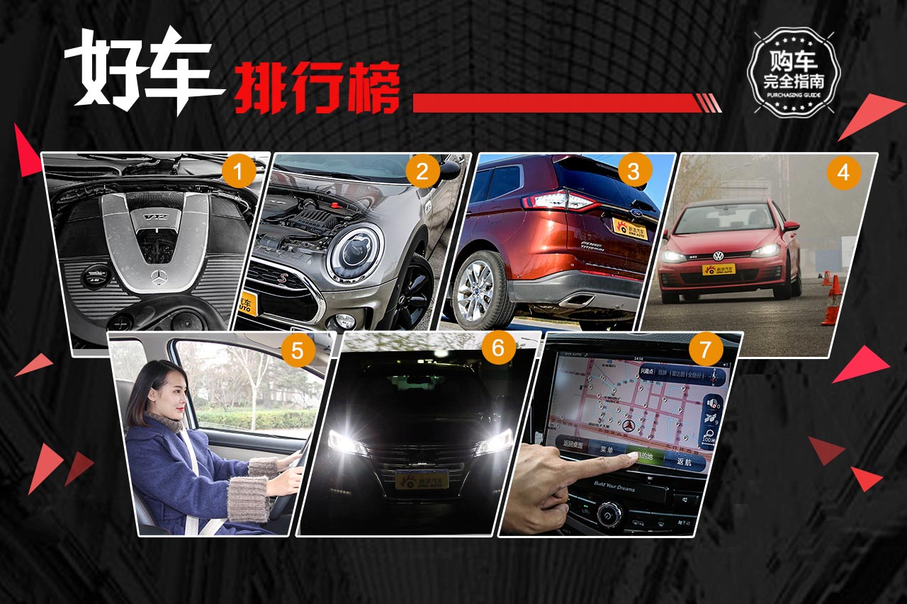 盘点《购车完全指南》排行榜年末好车集锦