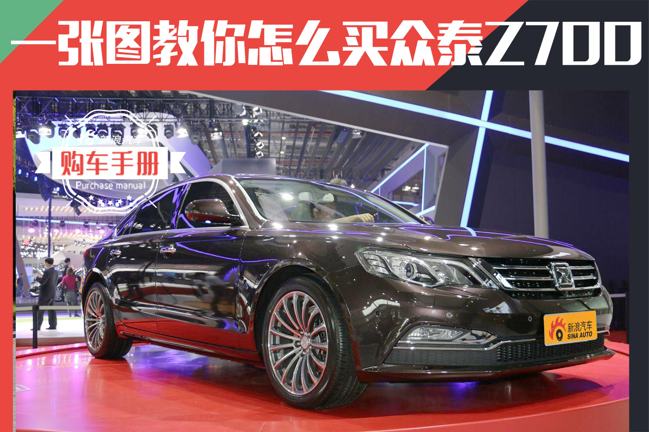 国产辉腾不到10万 一张图教你买众泰Z700