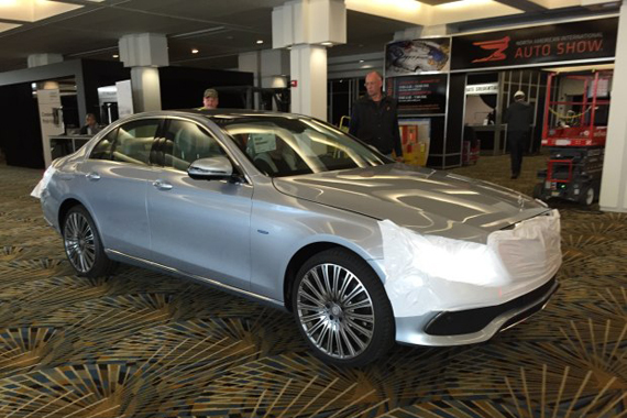 2016年北美车展探馆 新一代奔驰E级曝光