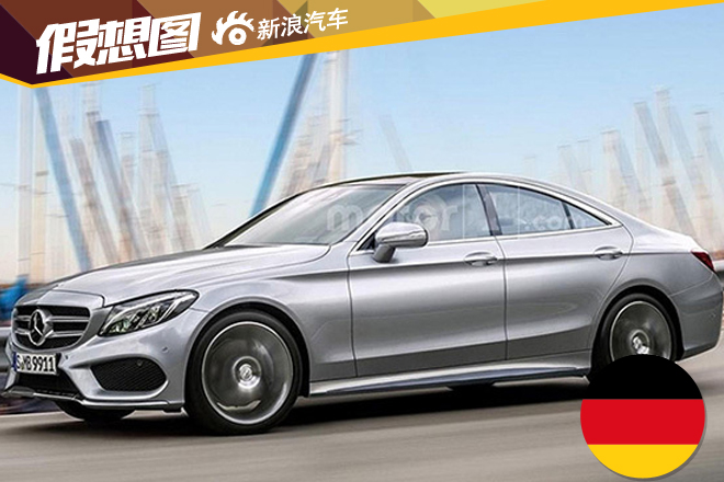 全新奔驰CLC四门Coupe的预告图曝光