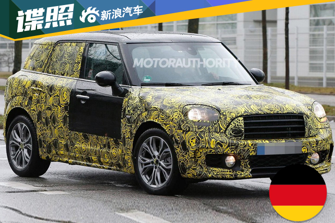 MNI COUNTRYMAN海外测试谍照 四季度亮相