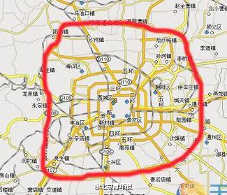 北京拟禁止外地运输车进入六环以内