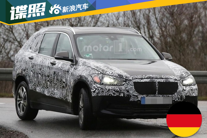 或今年进入国内 新宝马X1七座混动版谍照