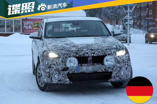 宝马X2冬季路试谍照曝光 将于2017年上市