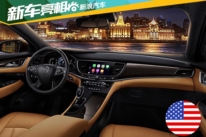 新君越内饰发布 配HUD平视/电子排挡