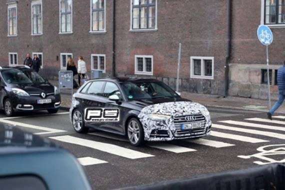 外观细节更犀利 奥迪新款S3路试谍照曝光