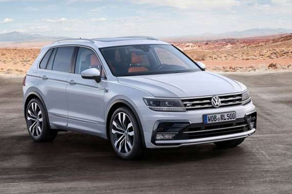 大众新Tiguan国内谍照 或2016年进口上市 