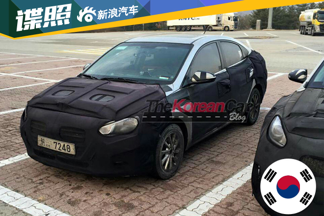 现代新一代雅绅特谍照曝光 或年内国产 