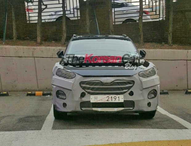 曝现代改款途胜谍照 或配插电混动系统