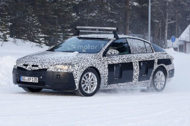 新一代君威雏形 欧宝新英速亚最新谍照