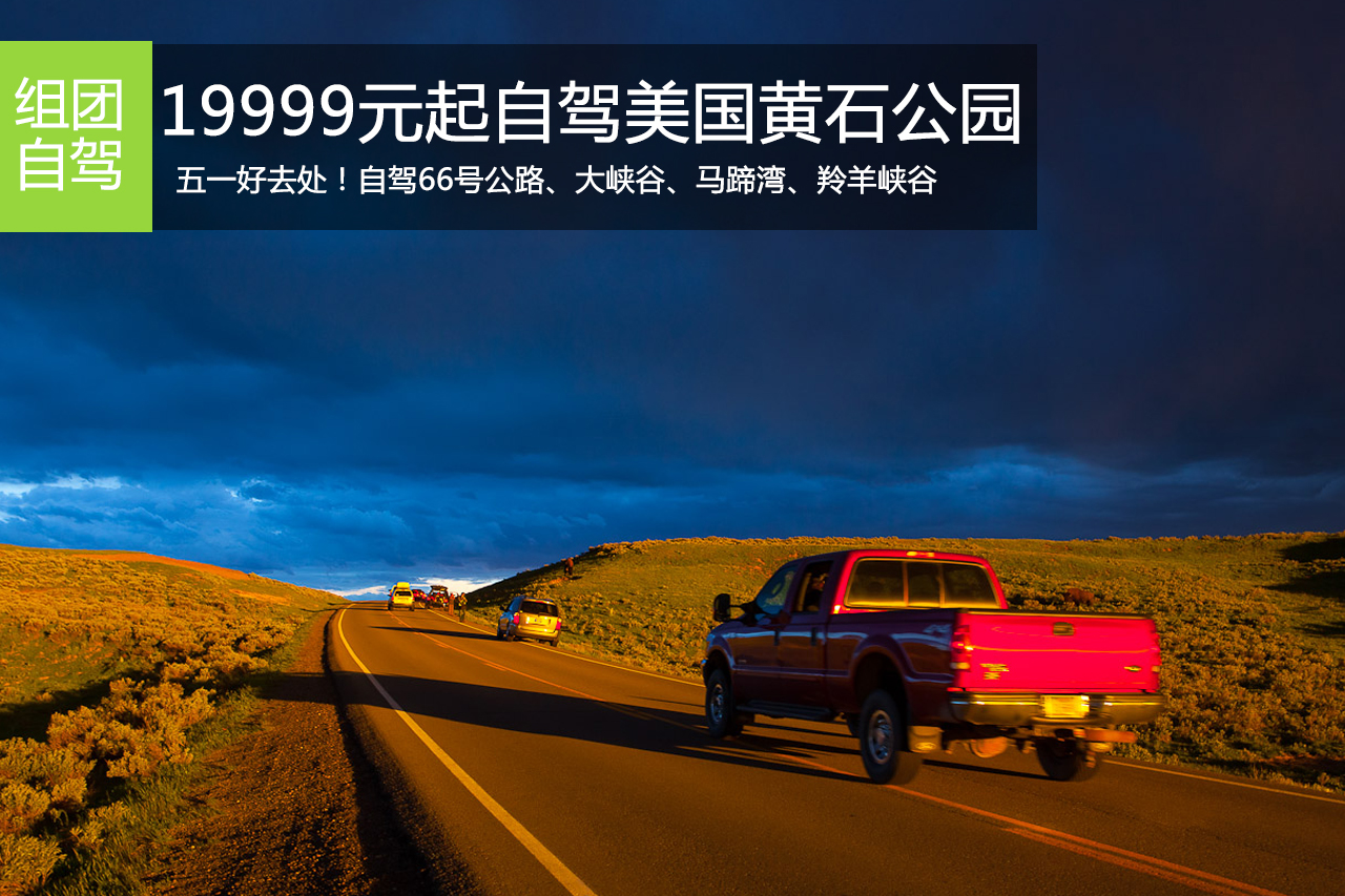 招募|特价！19999元起自驾美国黄石公园