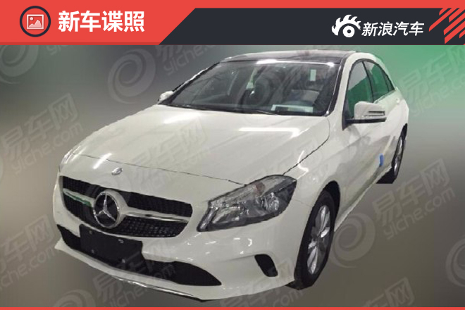 换装手动变速箱 奔驰新款A 180谍照曝光