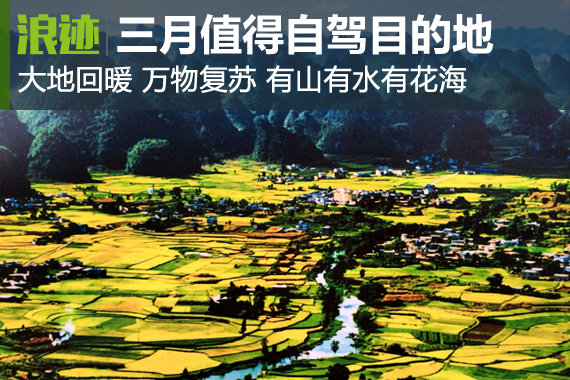 有山有水有花海 三月值得自驾旅游目的地