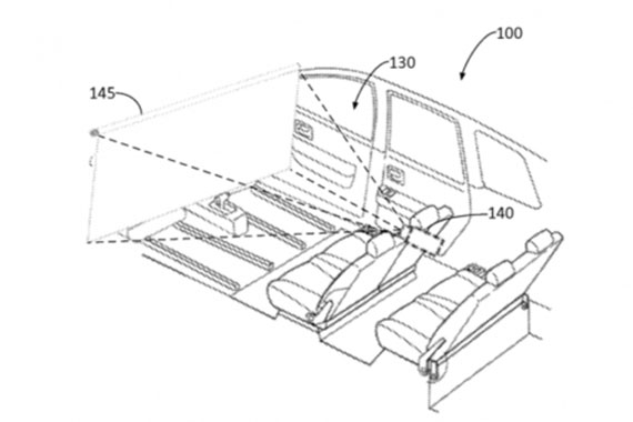 福特专利：让自动驾驶汽车变身移动电影院