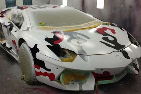 用不到2万重塑兰博基尼 引来无数人参观