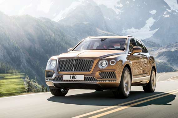 宾利添越SUV开始交付 未来中国成最大市场