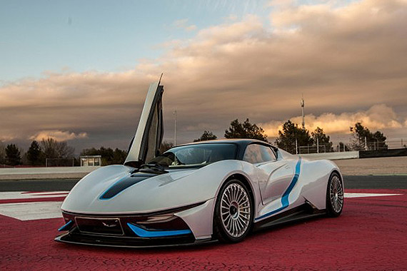 造型动感/动力强劲 北汽新能源超跑官图