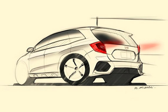 借鉴新思域元素 曝本田全新CR-V设计图