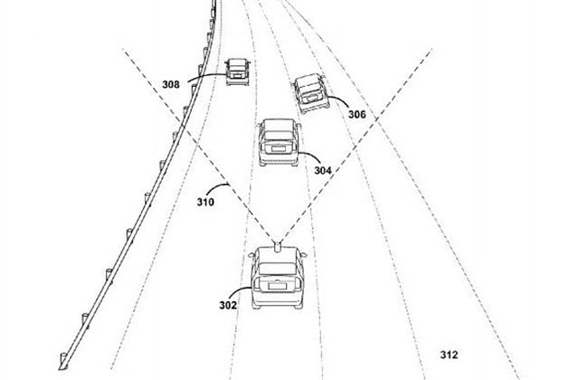 谷歌新专利：自动驾驶车可预测前车行为