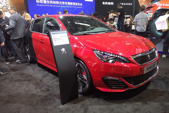 2016北京车展标致新308 GTi正式发布