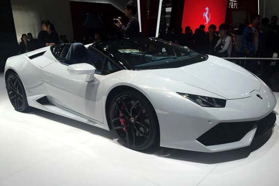 2016北京车展兰博基尼Huracan Spyder发布