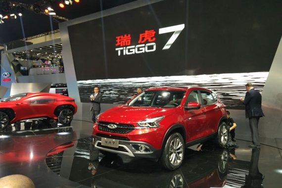 2016北京车展奇瑞瑞虎7首发
