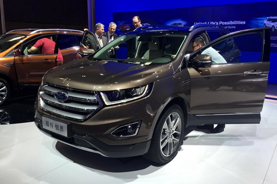 2016北京车展长安福特锐界V6旗舰型发布