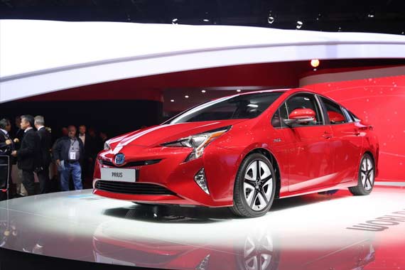 2016北京车展丰田全新普锐斯正式发布