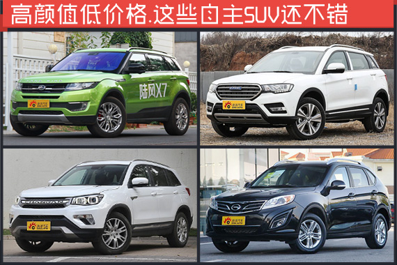 颜值越高卖得越贵？这些自主SUV说不