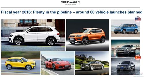 大众今年将发60多款新车 重磅型号盘点