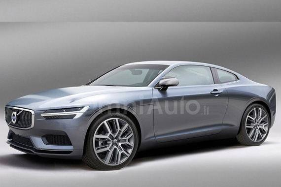 或命名C90 沃尔沃双门轿跑车假想图曝光