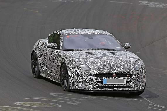 2017年3月亮相 捷豹新款F-TYPE谍照曝光