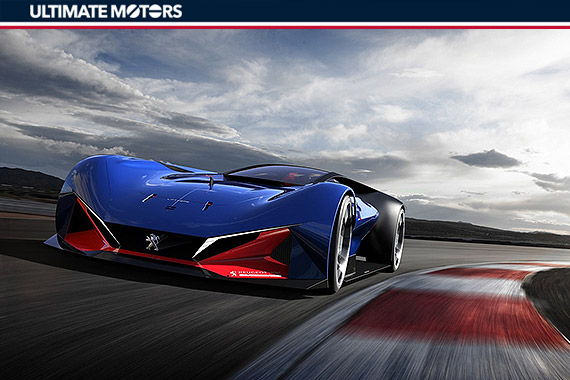 致敬L45赛车 标致L500 R Hybrid概念车