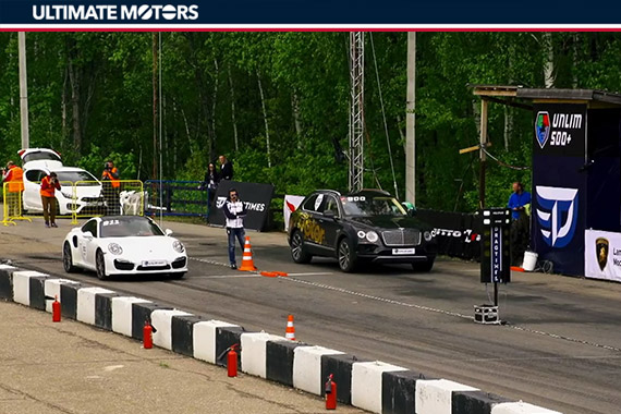 来猜一下宾利添越的1/4英里加速成绩？