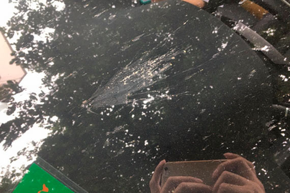 撞一车血还不停车 G1京哈高速肇事现场！