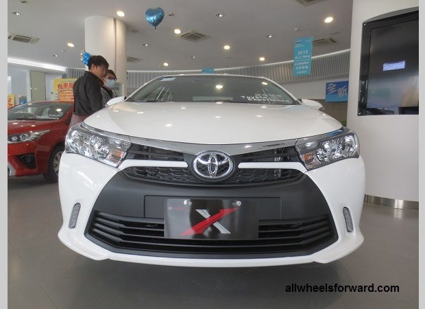 配运动外观套件 卡罗拉Altis X实车亮相