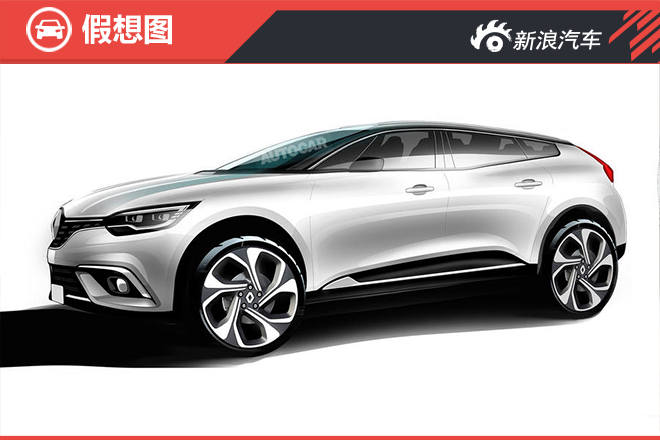 雷诺计划推出轿跑SUV车型 或10月亮相
