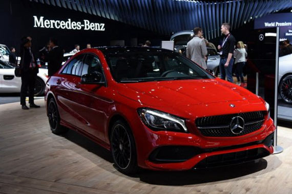 造型升级 奔驰新款CLA将于下半年入华