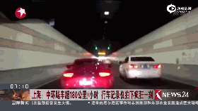 视频：玩命飙车！市区180公里/小时真癫狂