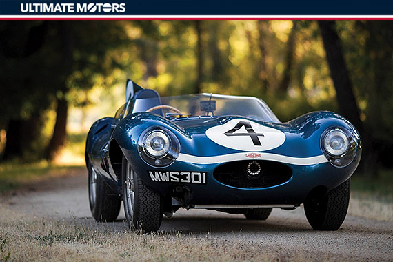捷豹D-Type冠军赛车欲打破英国车拍卖纪录