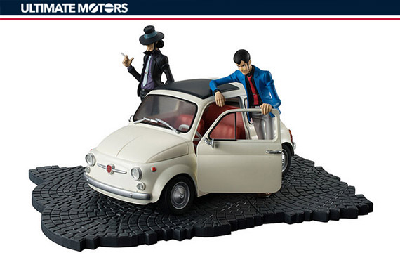 1:20模型《鲁邦三世》中的菲亚特500