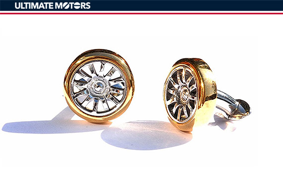 威航死忠必入 布加迪轮毂造型袖扣