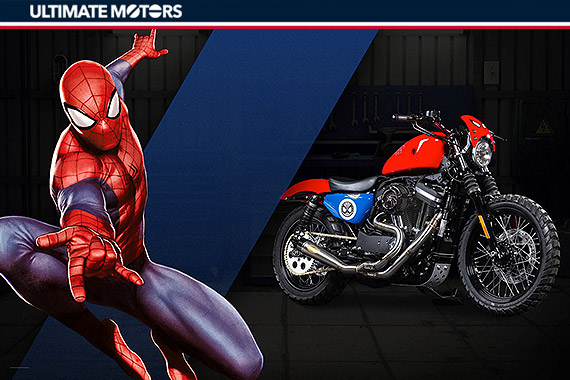 还不考本！漫威主题哈雷戴维森摩托车