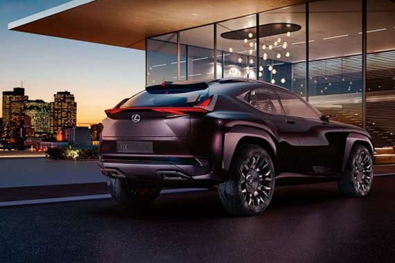 巴黎车展首发 雷克萨斯UX概念车官图 