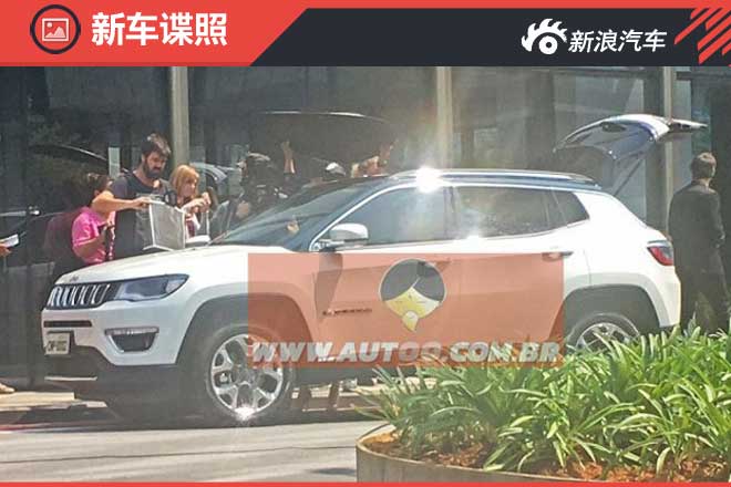 双色车身配色 Jeep新SUV海外实车曝光