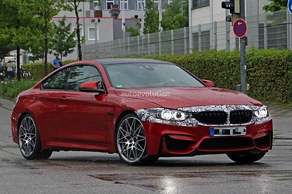 或2017年3月发布 曝新款宝马M4最新谍照