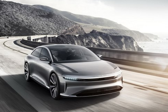 2018年投产 Lucid纯电动车Air正式发布