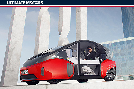 带着一片花园驶向未来 Rinspeed Oasis